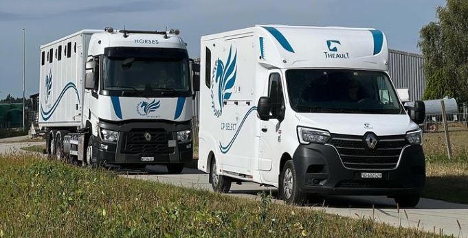 2 camions transport chevaux europe gp select